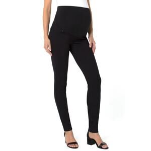 LIVERPOOL Maternity Sienna Black Legging Pants // 10